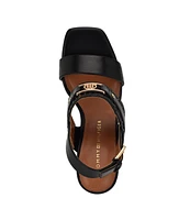 Tommy Hilfiger Women's Sylvier Block Heel Sandals