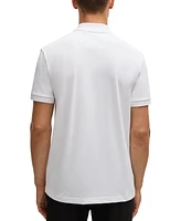 Boss by Hugo Men's Logo Detail Regular-Fit Polo