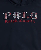 Polo Ralph Lauren Big Girls Logo Fleece Hoodie Sweatshirt