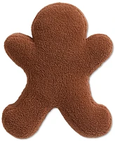 Evergreen Ivy Gingerbread Man Decorative Pillow, 16" x 13"