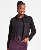 Levi's Women's Original Denim Trucker with Sherpa Lining