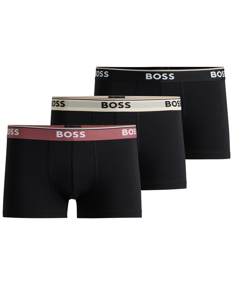 Hugo Boss Men's 3P Power Trunks - 3 pack