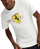 Puma x Ferrari Men's Short Sleeve Race Shield Graphic T-Shirt