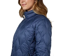 32 Degrees Women's Onion Quilted Stand-Collar Down Jacket