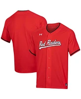 Under Armour Men's Texas Tech Raiders Softball V-Neck Jersey