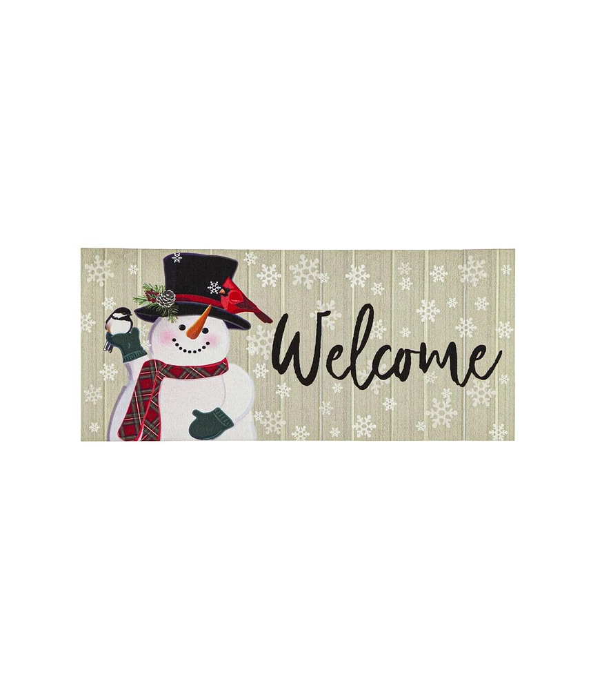 Evergreen Let it Snow! Sassafras Switch Mat