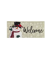 Evergreen Let it Snow! Sassafras Switch Mat