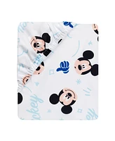 Lambs & Ivy Disney Baby Forever Mickey Mouse 3-Piece Blue Crib Bedding Set