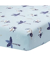 Lambs & Ivy Jungle Party 3-Piece Elephant/Monkey Baby Crib Bedding Set