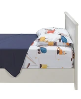 Bedtime Originals Construction Zone Transportation Twin Sheets & Pillowcase Set