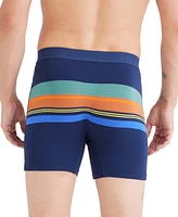 Saxx Men's Ultra Super Soft Relaxed-Fit Moisture-Wicking Stripe Boxer Briefs