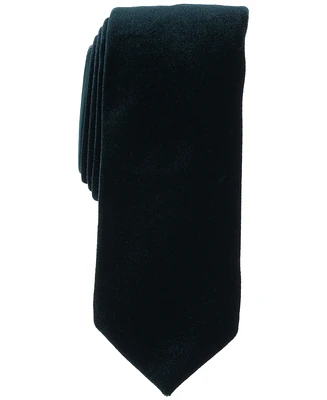 Alfani Men's Morris Velvet Solid Tie, Created for Macy's