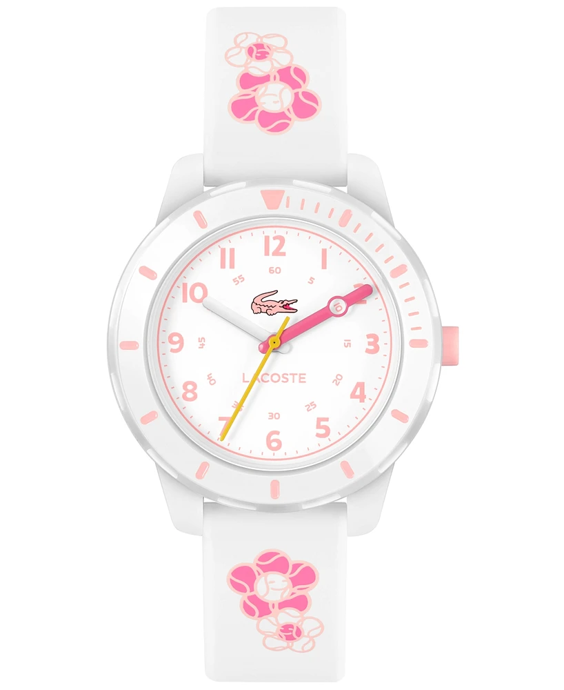 Lacoste Kids Mini Tennis Silicone Strap Watch 34.5mm