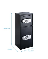 Sugift Digital Safe Box with 2 Doors