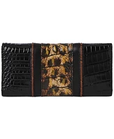 Brahmin Veronica Kairos Embossed Leather Wallet