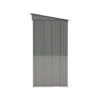 Simplie Fun Outdoor Storage Shed: 3FT X 5FT Metal Shed for Yard