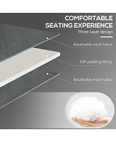 5-Level Reclining Chaise Lounge with Pocket & Headrest