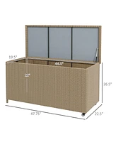 Streamdale Furniture 83 Gallon Deck Box for Outdoor Storage