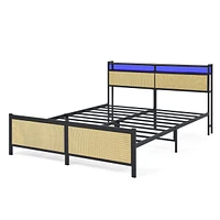 Streamdale Furniture Iron Bed Frames: Platform, Canopy, Twin, Queen, Double, Single