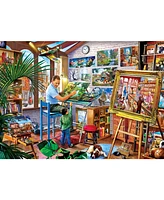 Masterpieces Masterpiece Gallery - Gallery on the Square 1000 Piece Jigsaw Puzzle