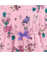 Dreamworks Girls Trolls Poppy French Terry Sleeveless Romper to