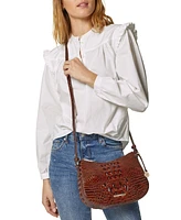 Brahmin Shayna Kairos Embossed Leather Crossbody Bag