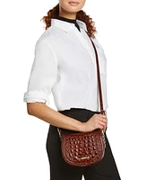 Brahmin Briar Caspian Mini Leather Crossbody