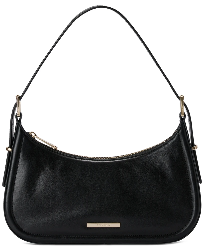 Brahmin Kyrie Nightshade Small Leather Shoulder Bag