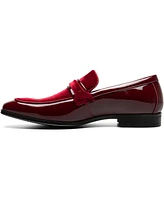 Stacy Adams Men's Spratley Moc Toe Saddle Slip On Loafer