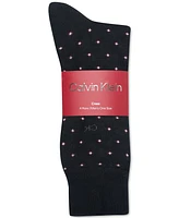 Calvin Klein Men's Holiday 4-Pk. Dress Crew Socks