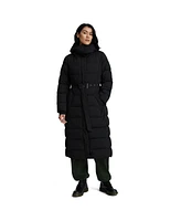 Nvlt Women's Longline Belted Puffer