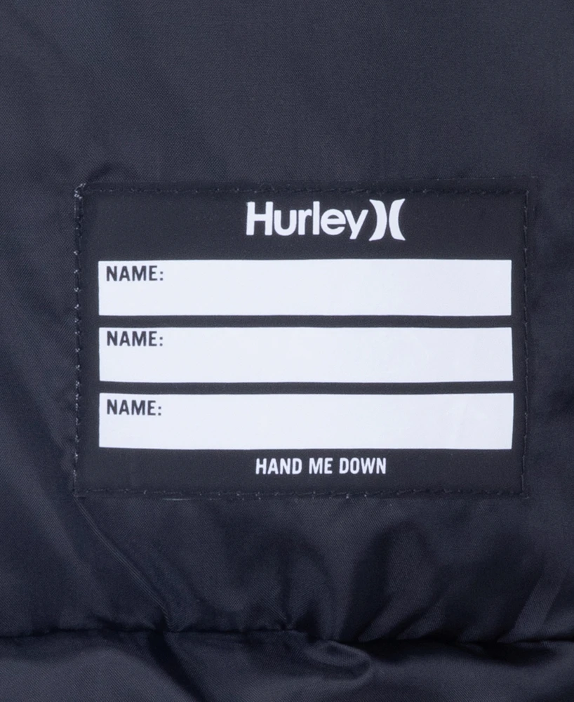 Hurley Big Boys Printed Snow Jacket