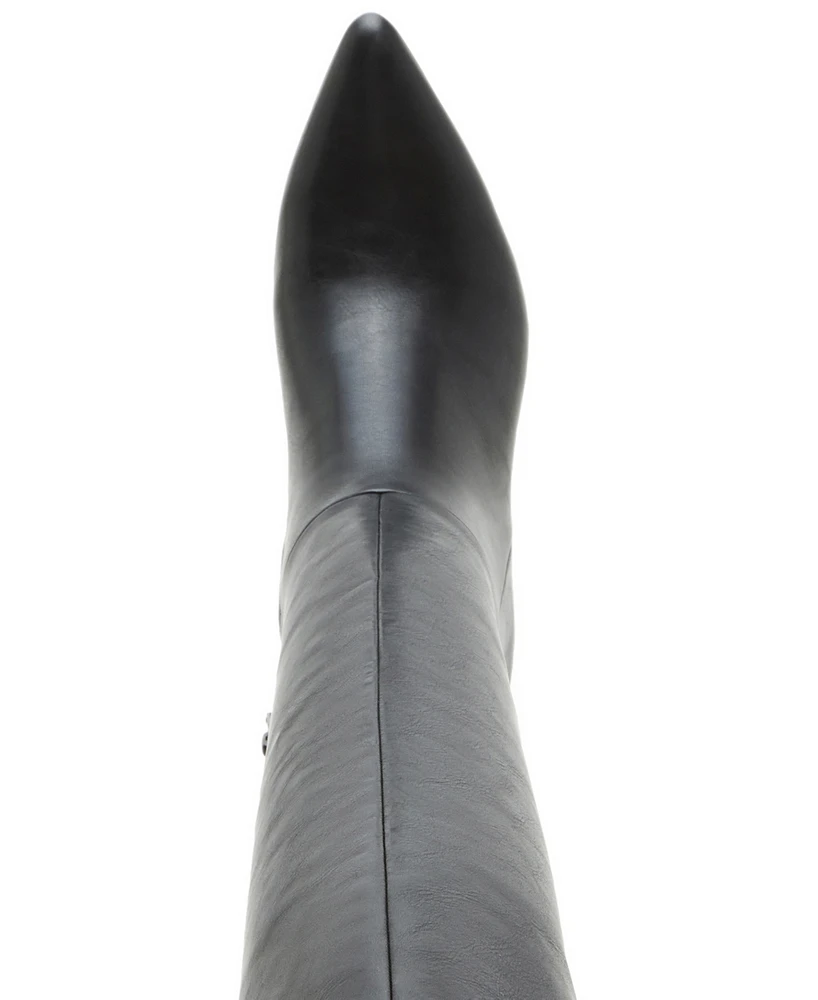 Madden Girl Sizzlee Wide-Calf Over-The-Knee High-Heel Dress Boots