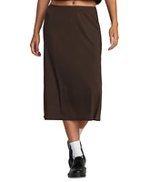 Rvca Juniors' Jenni Ribbed Midi Skirt