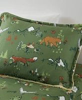 Mi Zone Kids Heath Forest Animals Plush Reversible -Pc. Comforter Set