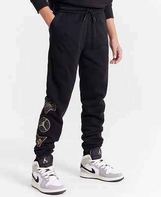 Jordan Big Boys "See Me Shine" Fleece Pants