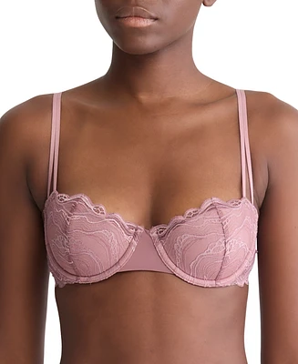 Calvin Klein Women's Essential Lace Balconette Bra