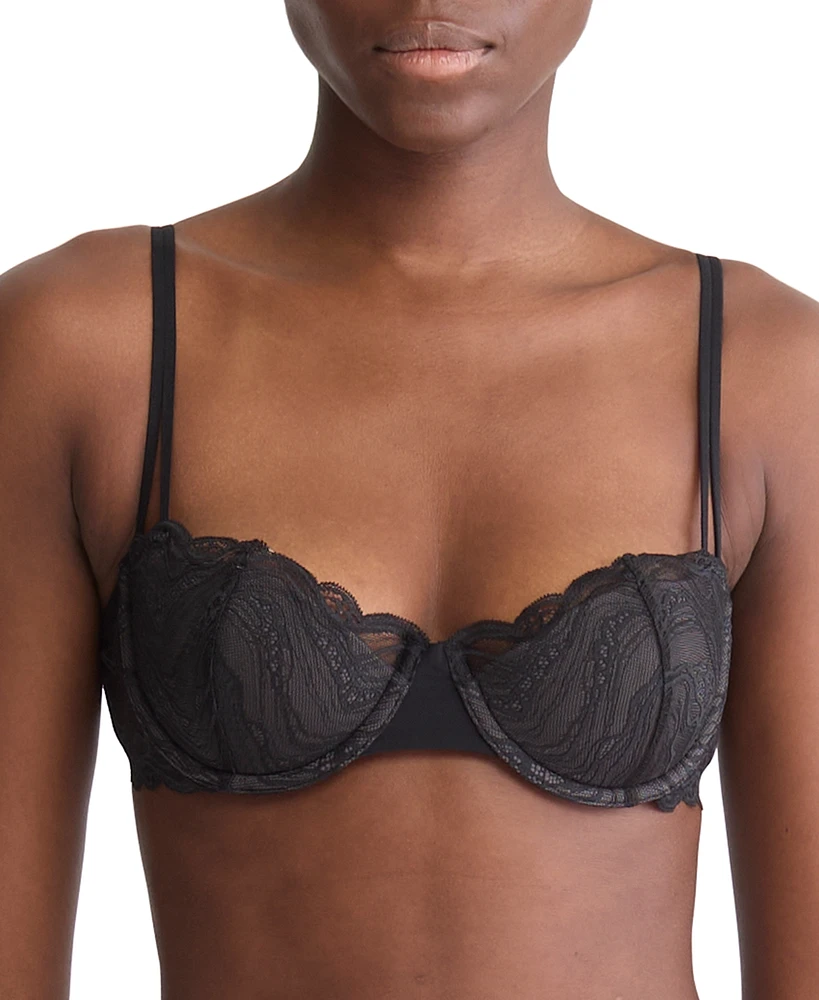 Calvin Klein Women's Essential Lace Balconette Bra