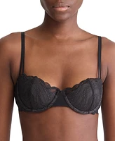 Calvin Klein Women's Essential Lace Balconette Bra