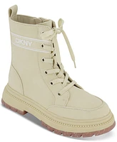 Dkny Little & Big Girls Crissa Logo Webbing Boots