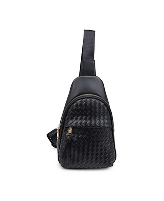 Urban Expressions Woven Sling Bag