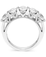 Diamond Five Stone Anniversary Band (2 ct. t.w.) in 14k White Gold