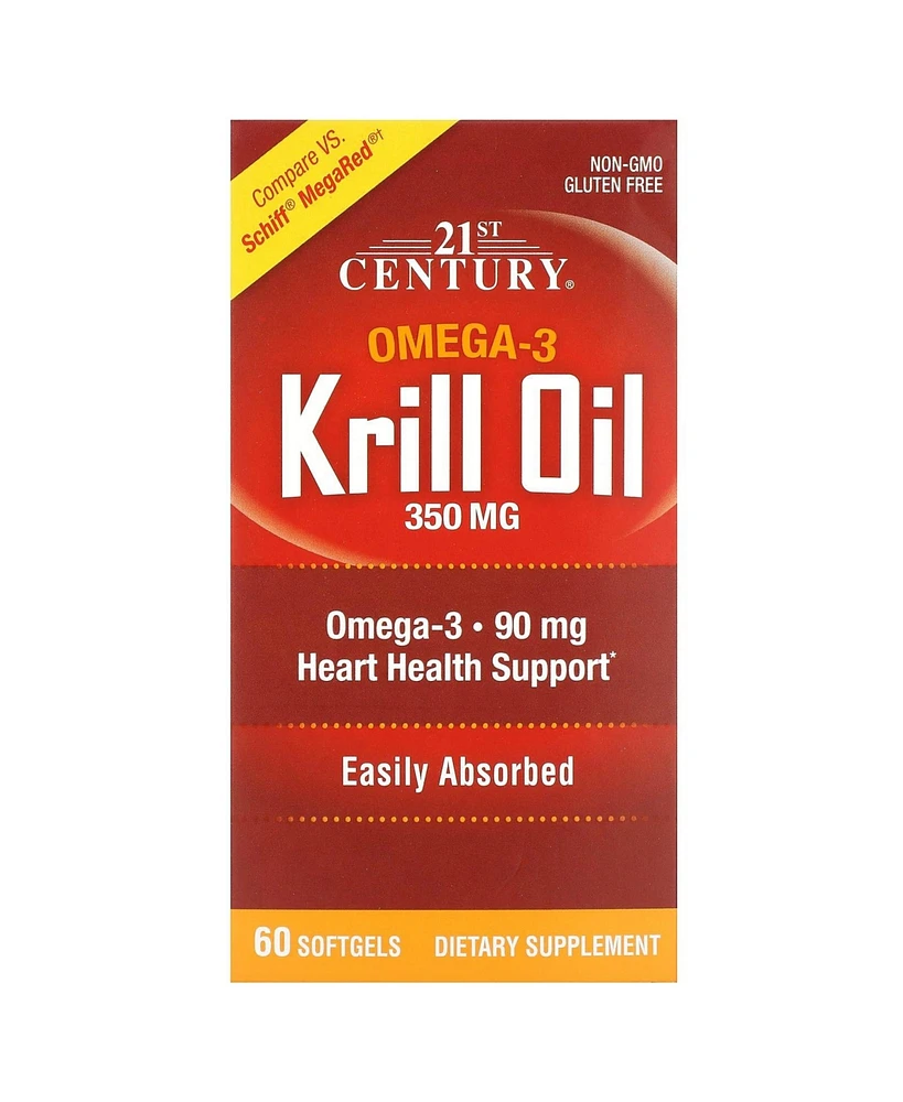 21st Century Krill Oil 350 mg