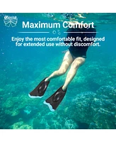 Churchill Slasher Floating Swimfins, Comfortable Lightweight Fins for Swimming Surfing Bodyboarding - Xl