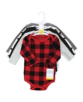 Hudson Baby Baby Boys Thermal Long Sleeve Bodysuits