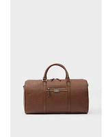 Furniq Uk Men's Genuine Leather Duffle Bag