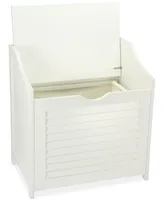 Household Essentials Single-Load Cabinet Hamper Seat