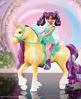 Unicorn Academy Ava Leaf Set with 2 Riding Accessories Toys