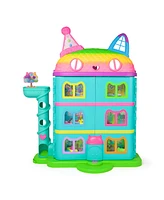 Gabby's Dollhouse 15 Piece Rainbow Celebration Dollhouse