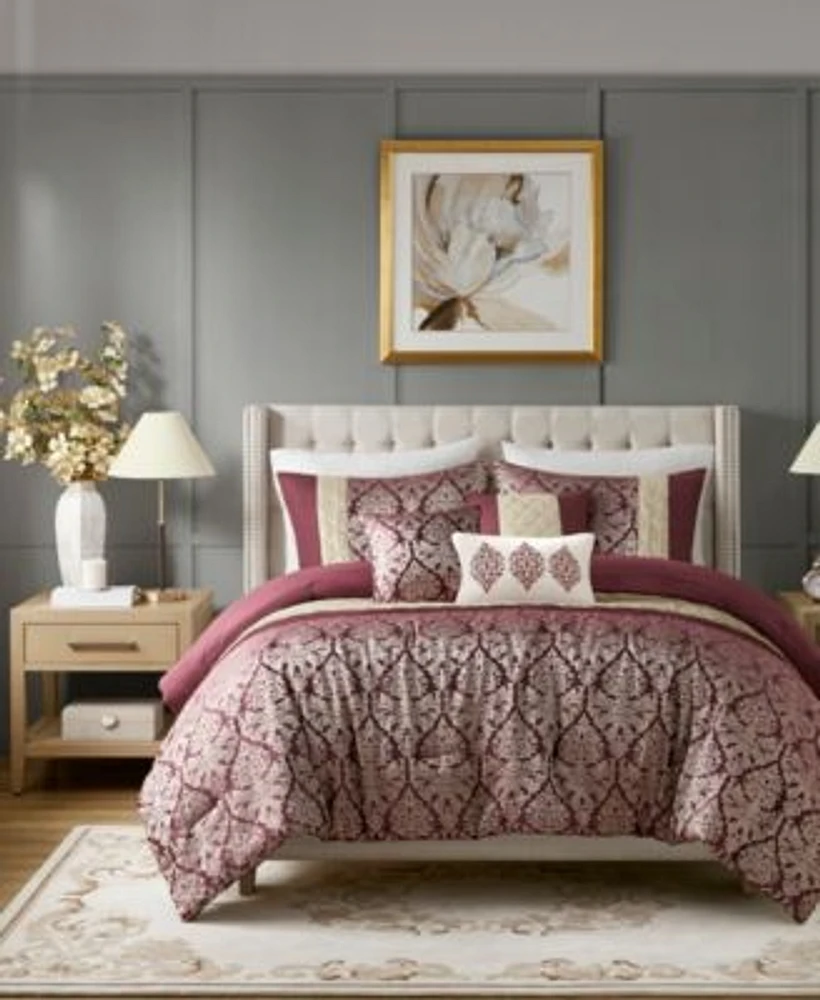 Madison Park Lily Jacquard Comforter Sets